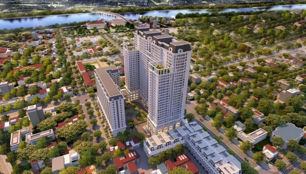 phối cảnh eden garden thái bình